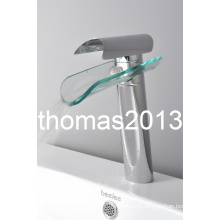 Modern Deck Mounted Tempered Glass Faucet Qh0814h